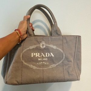 Canapa Prada Denim Tote